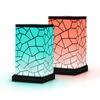 Pair of Classic Design Friendship Lamps lit in matching colors – perfect long-distance relationship gift