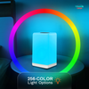 FriendLi Friendship Lamp showing multiple LED color variations