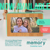 Unboxing the Memory Frame Imperfect — the moment the frame is revealed