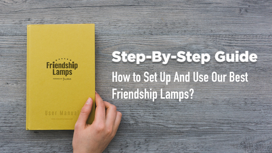 Step By Step Guide to Set Up Friendship Lamps