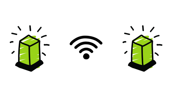 Friendship lamps connected by wireless deals internet