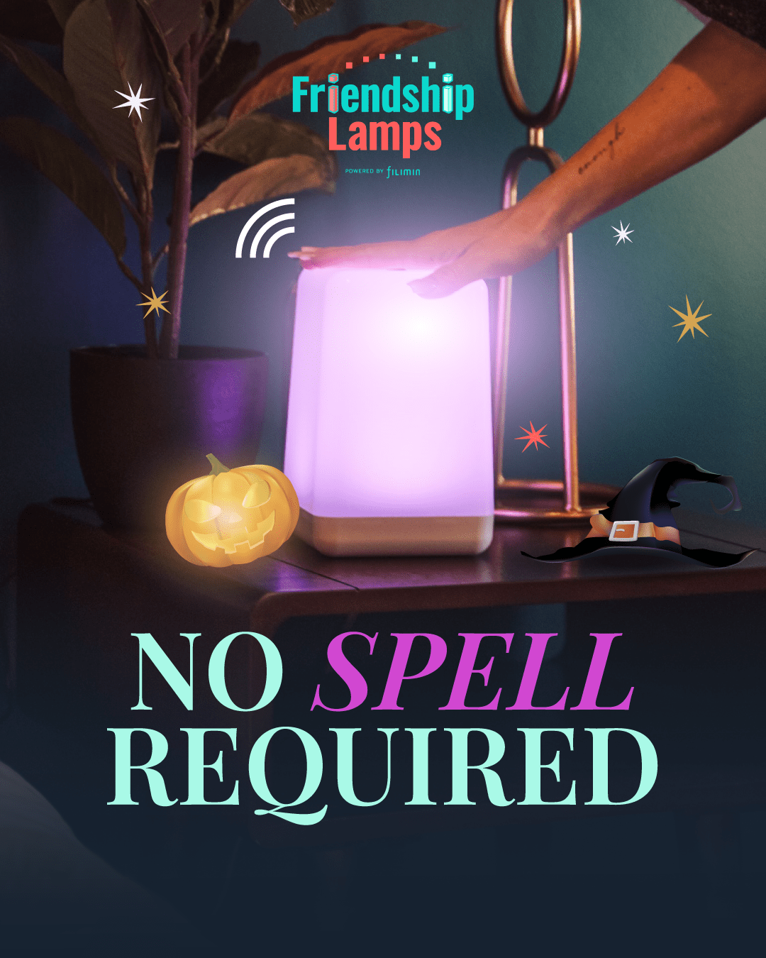 No Spell Required: Stay Connected This Halloween with Friendship Lamps - Friendship Lamps | Powered by Filimin