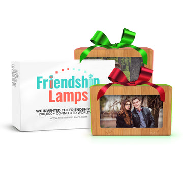 Memory Digital Friendship Frame – Smart Wi-Fi Photo Frame Lamp for Long Distance Connection