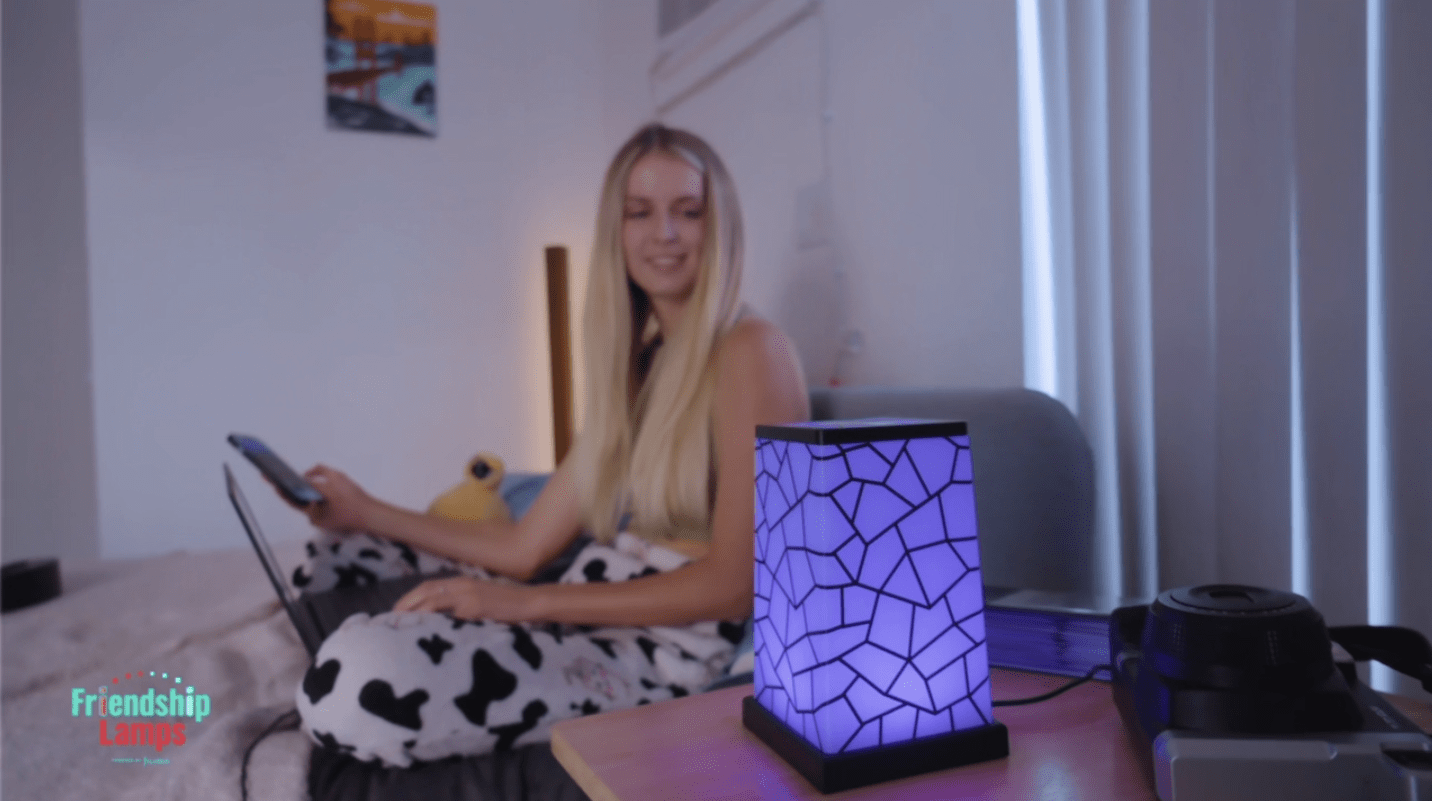 Classic Design Friendship Lamp – Long Distance Wi - Fi Touch Lamp | Stay Connected Anywhere - Friendship Lamps | Powered by Filimin