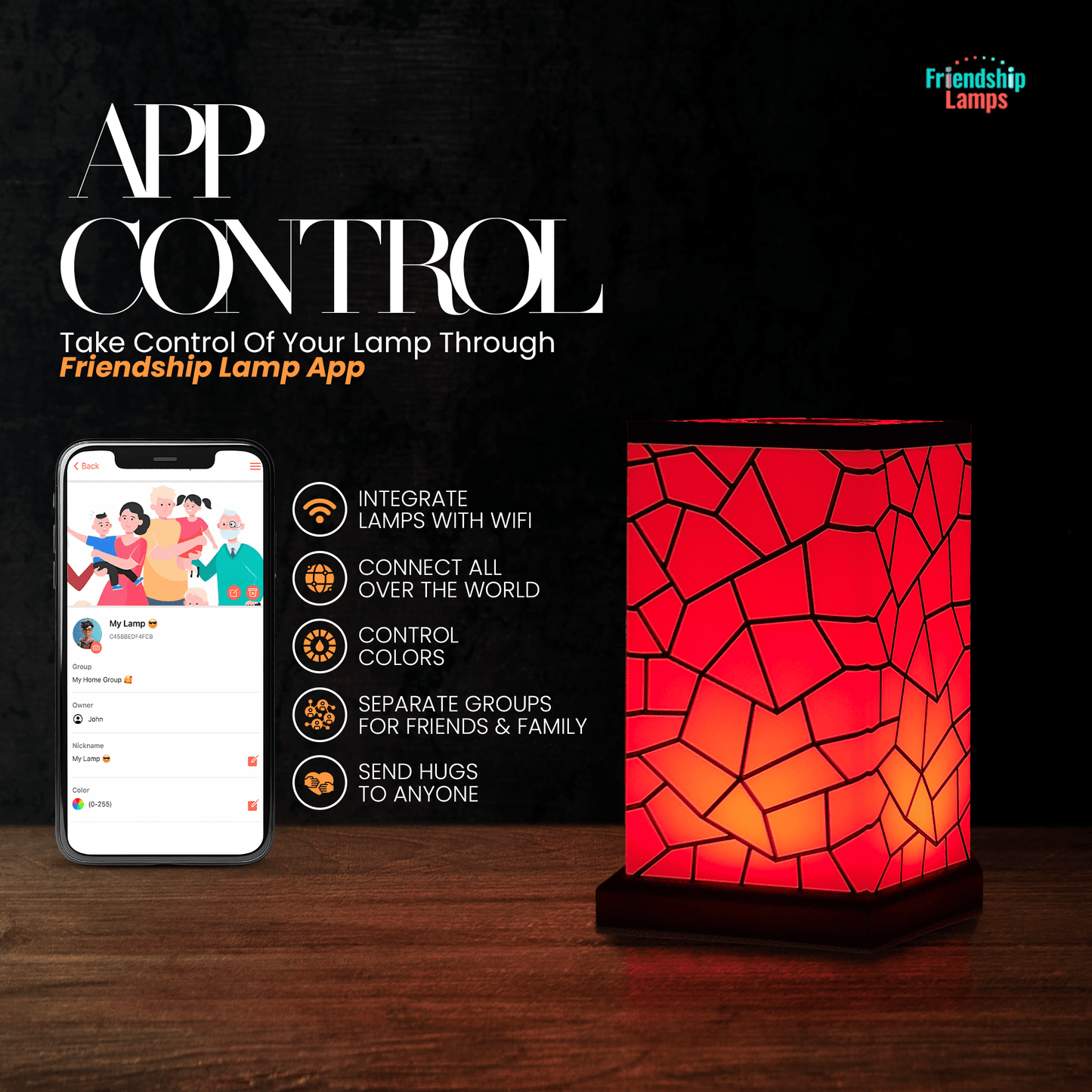 Classic Design Friendship Lamps EU Plug - Friendship Lamps | Powered by Filimin