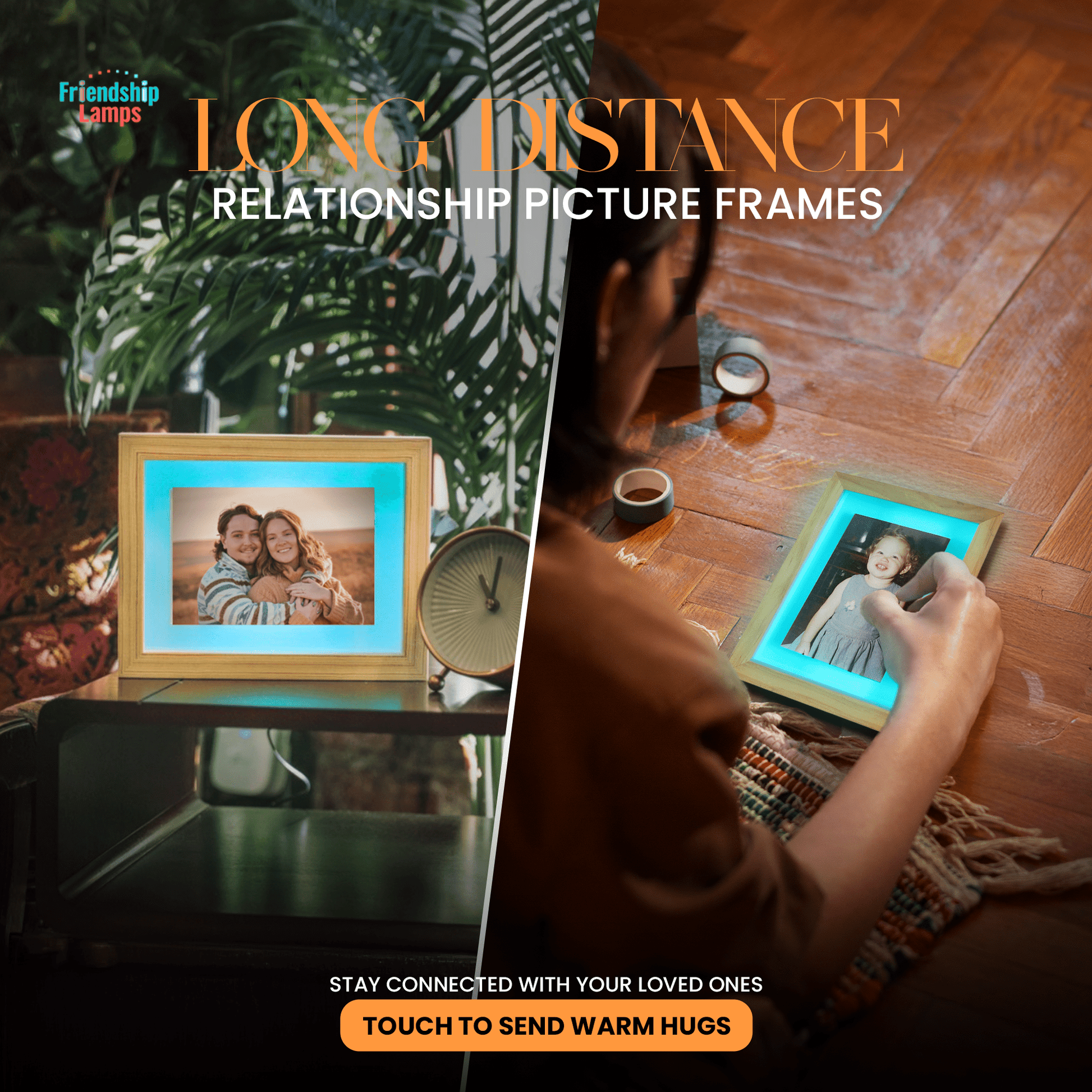 Friendship Lamp Picture Frame EU Plug - Friendship Lamps | Powered by Filimin