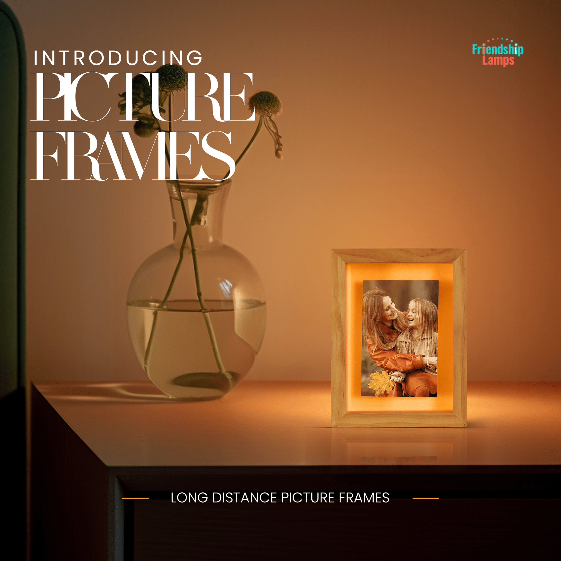 Friendship Lamp Picture Frame EU Plug - Friendship Lamps | Powered by Filimin