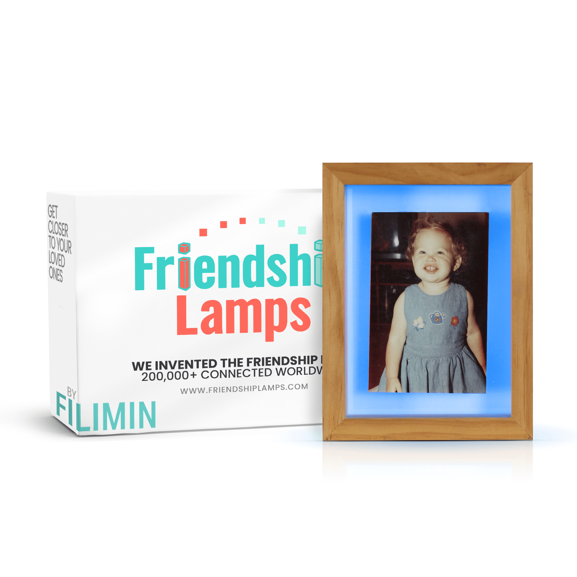 Friendship Lamp Picture Frame EU Plug - Friendship Lamps | Powered by Filimin