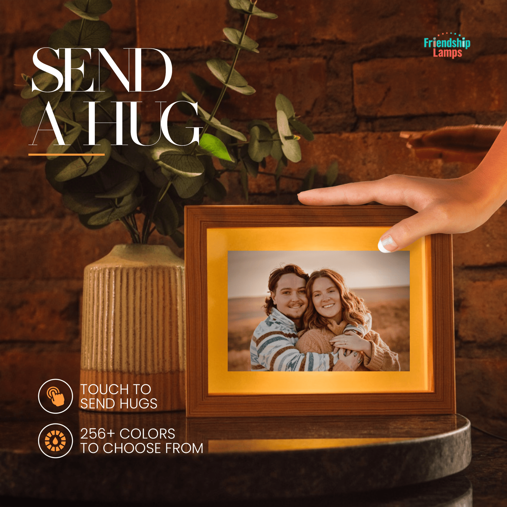 Friendship Lamp Picture Frame EU Plug - Friendship Lamps | Powered by Filimin