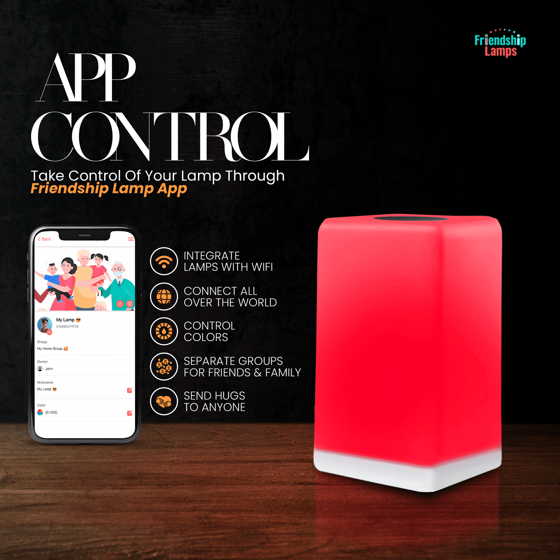 Imperfect FriendLi Friendship Lamp - Subscription Required - Friendship Lamps | Powered by Filimin