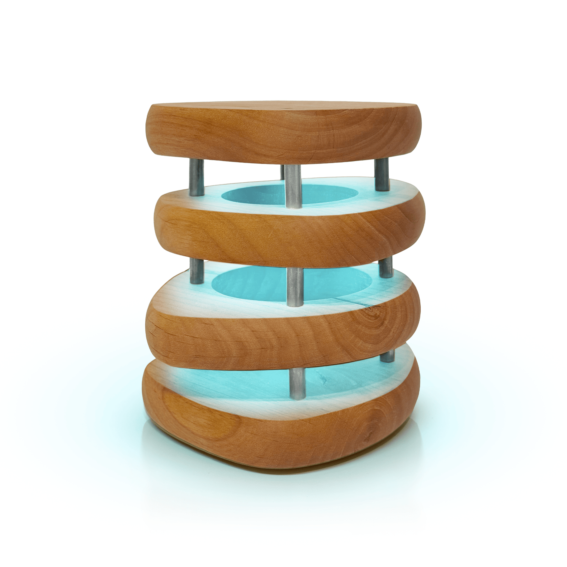 Mid - Century Design Friendship Lamp – Retro Wi - Fi Touch Lamp | Stay Connected Through Time & Distance - Friendship Lamps | Powered by Filimin