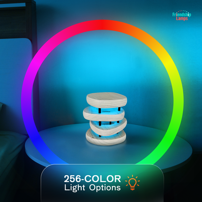 Mid - Century Design Friendship Lamp – Retro Wi - Fi Touch Lamp | Stay Connected Through Time & Distance - Friendship Lamps | Powered by Filimin