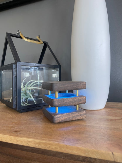 Mini Mid - Century Kona Design Friendship Lamp – Compact Retro Wi - Fi Touch Lamp for Long - Distance Connection - Friendship Lamps | Powered by Filimin