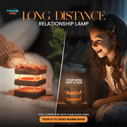 MINI Square Mid - Century Kona Design Friendship Lamps EU Plug - Friendship Lamps | Powered by Filimin