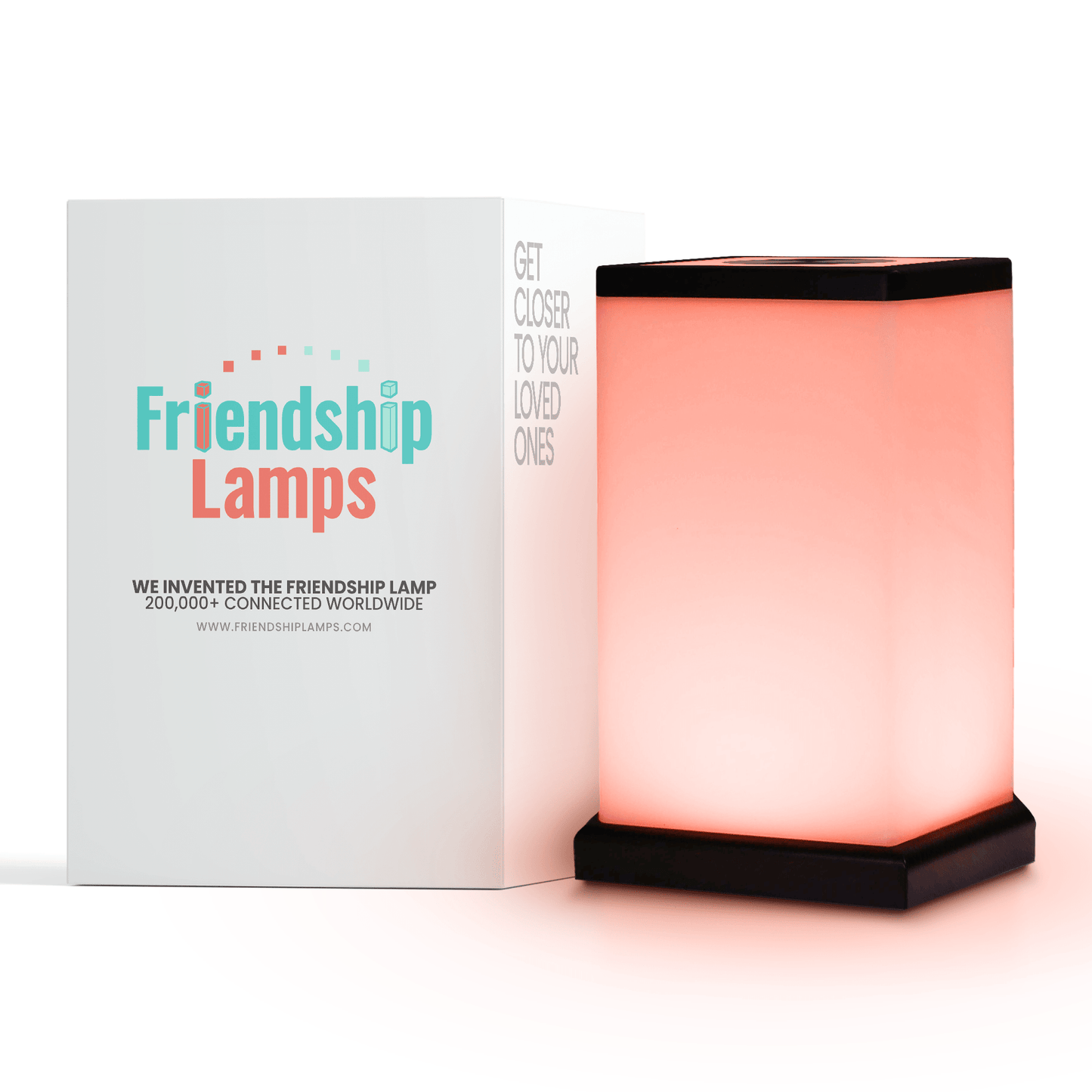 Modern Design Friendship Lamp – Sleek Long - Distance Wi - Fi Touch Lamp | Stay Connected in Style - Friendship Lamps | Powered by Filimin