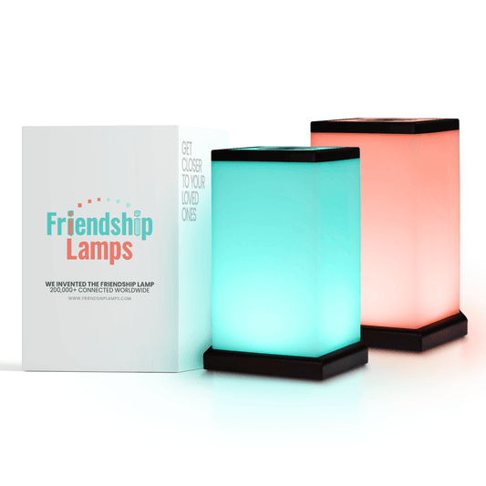 Modern Design Friendship Lamp – Sleek Long - Distance Wi - Fi Touch Lamp | Stay Connected in Style - Friendship Lamps | Powered by Filimin