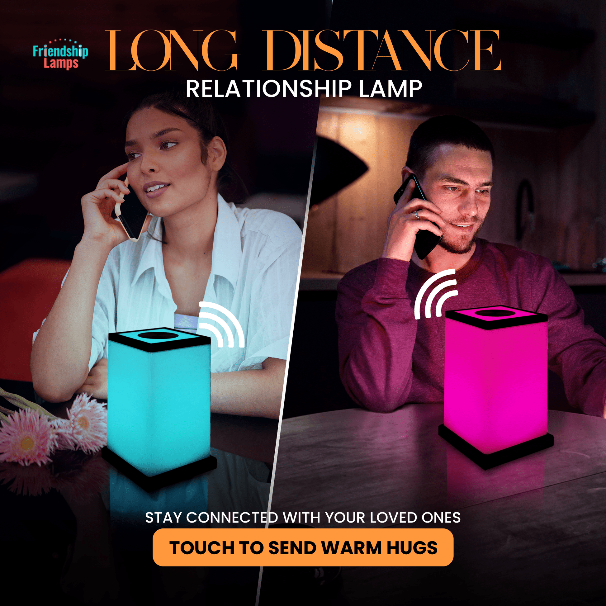 Modern Design Friendship Lamps EU Plug - Friendship Lamps | Powered by Filimin