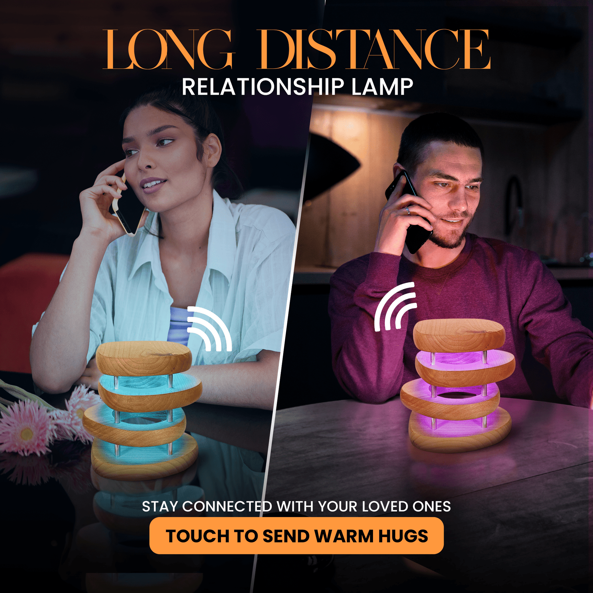 Special Edition: Mid - Century Mom Friendship Lamps EU Plug - Friendship Lamps | Powered by Filimin