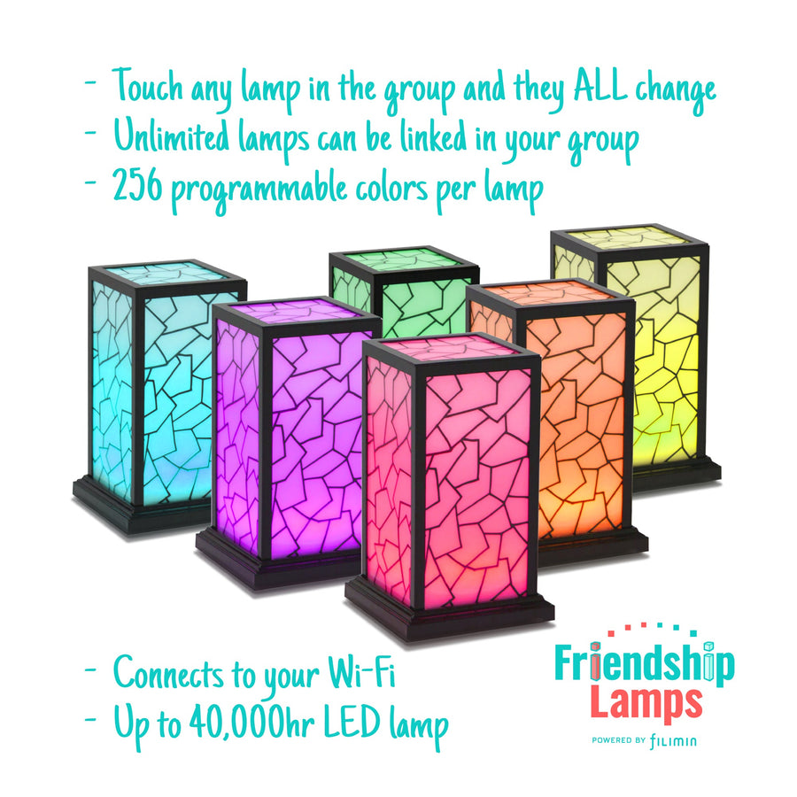 [Friendship Lamps Classic Set of 2 Infographic colors]