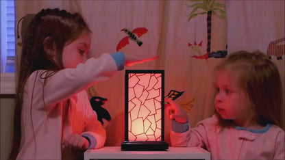 Classic Friendship Lamp Imperfect — setup, touch activation, and synchronized glow demo