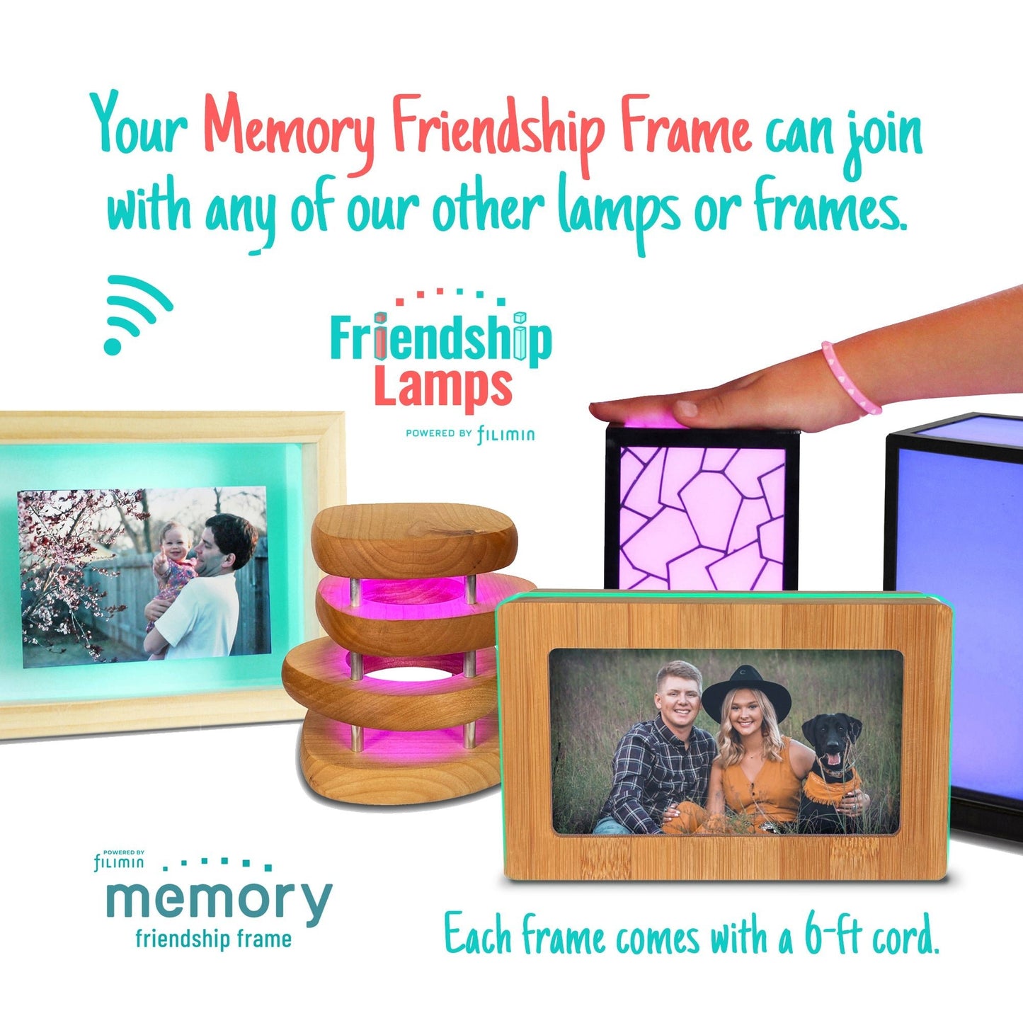 Digital Memory Friendship Frame Imperfect - Friendship Lamps | Powered by Filimin