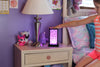 [Friendship Lamps Classic Single Purple with Kid]
