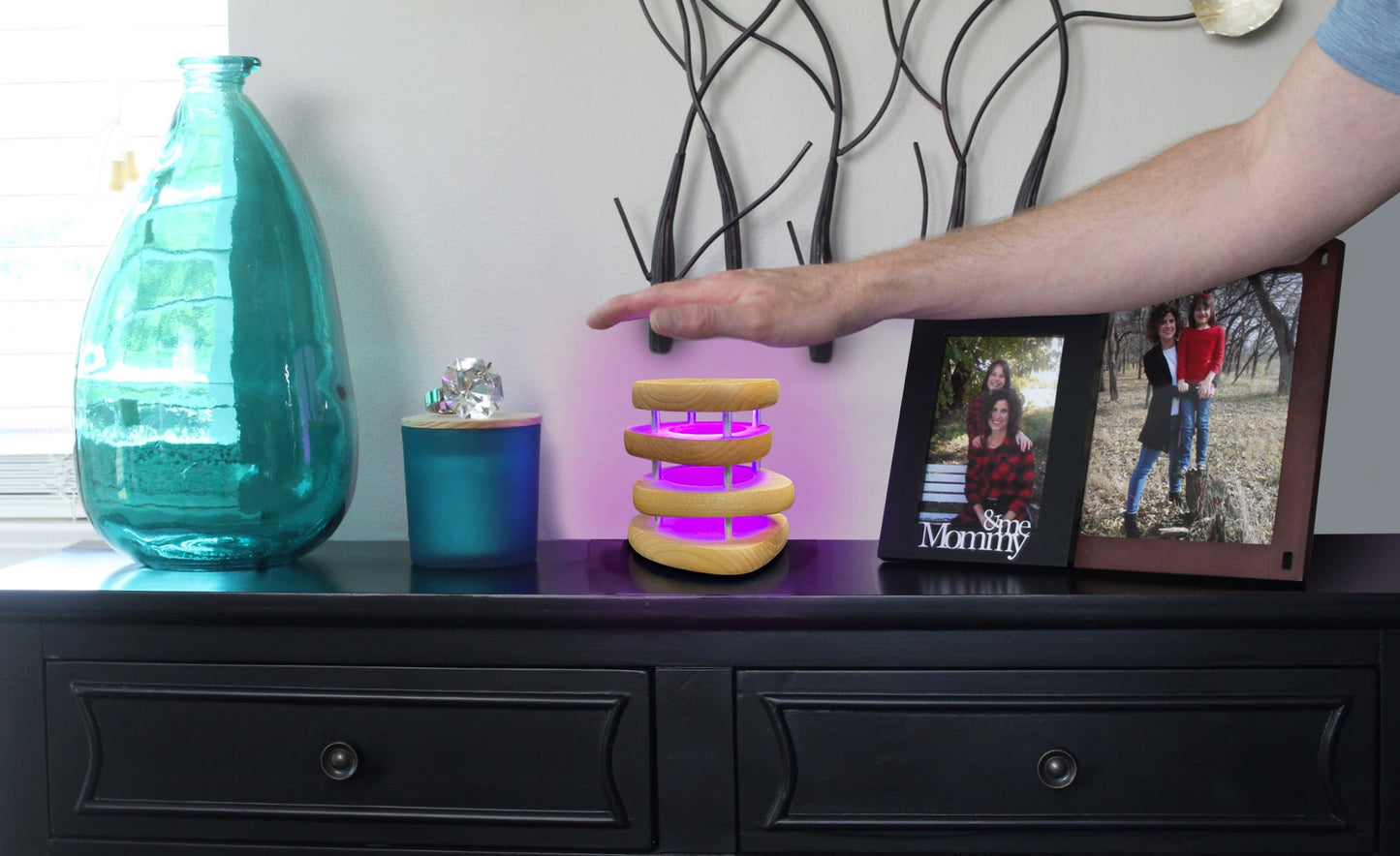 Mid - Century Design Friendship Lamp – Retro Wi - Fi Touch Lamp | Stay Connected Through Time & Distance - Friendship Lamps | Powered by Filimin